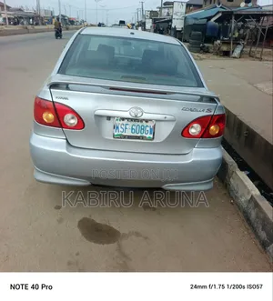 Toyota Corolla 2007 Silver