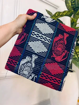 Multicolour Zelvora Royal African Print Fabric