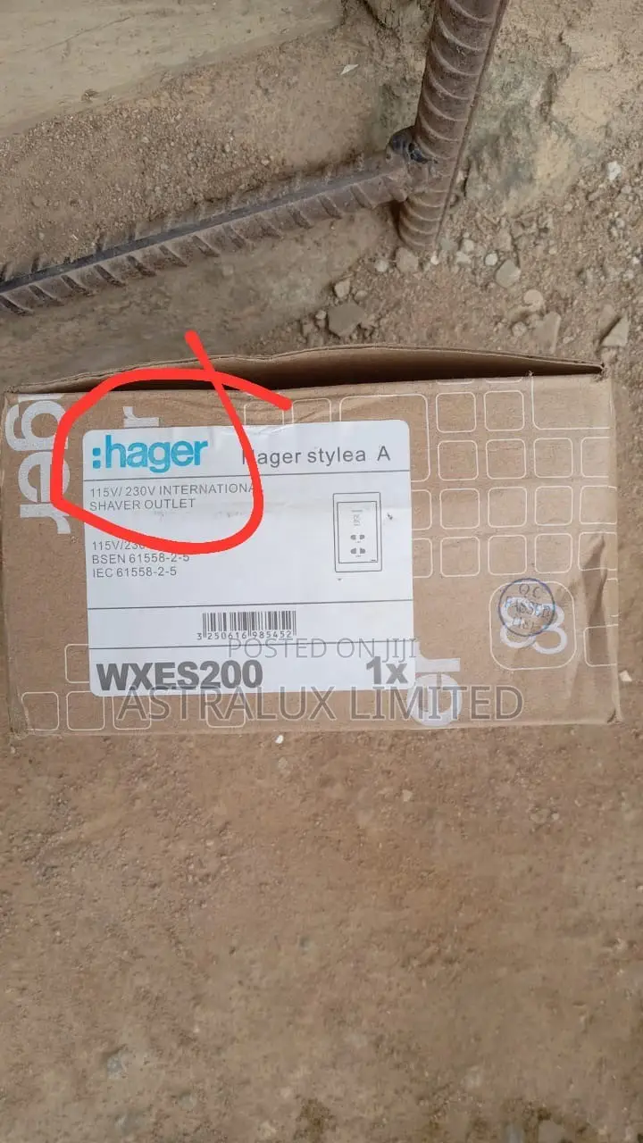 Hager Shaver Socket
