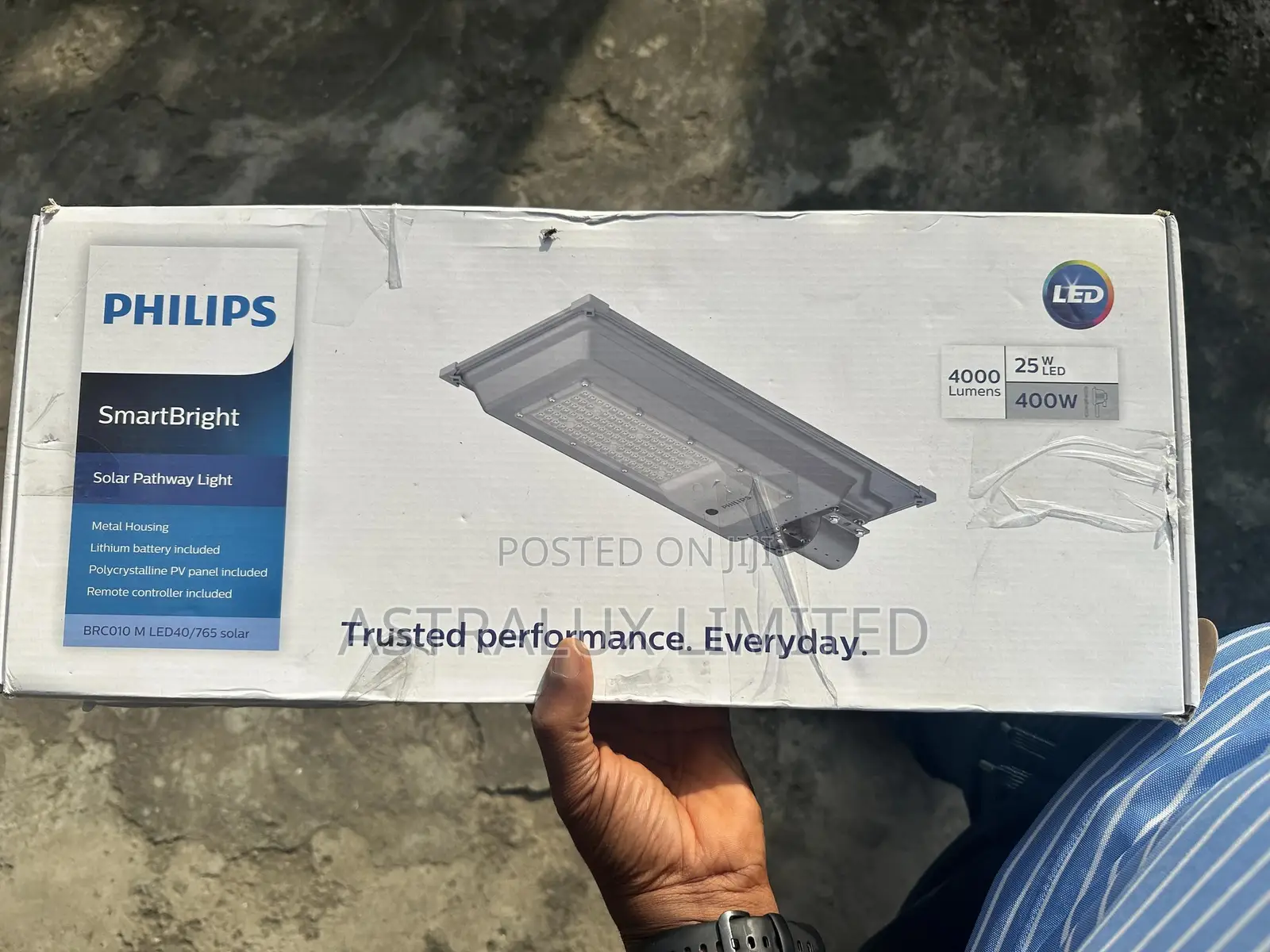 Philips 400w Solar Street Light BRCO10 Led40/765 Kit G2