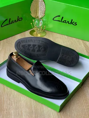 Clarks Leather Slip on Dress Shoe