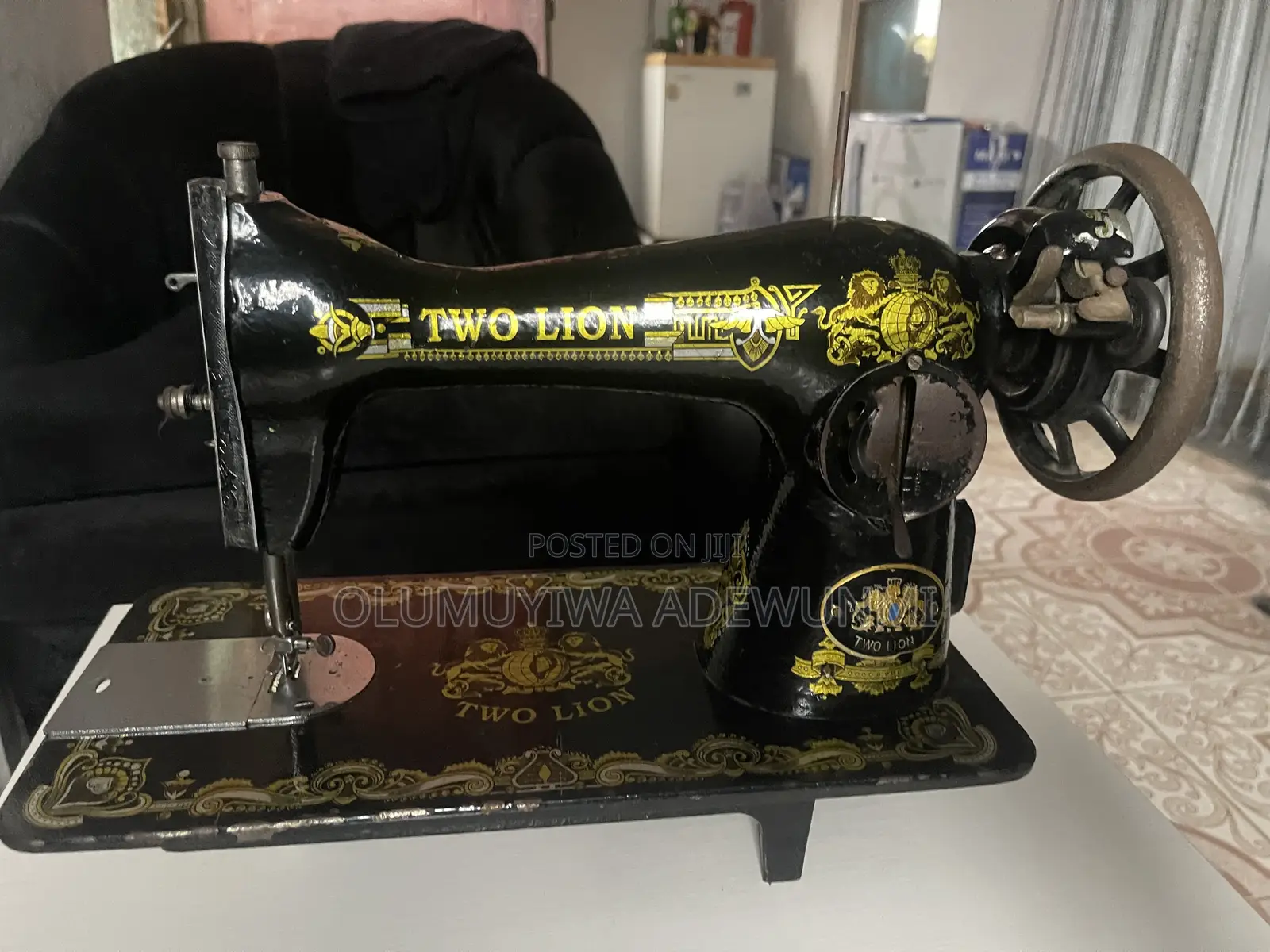 Two-Lion Sewing Machine Head