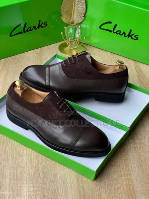 Clark's Men's Two Toned Leather Dress Shoes