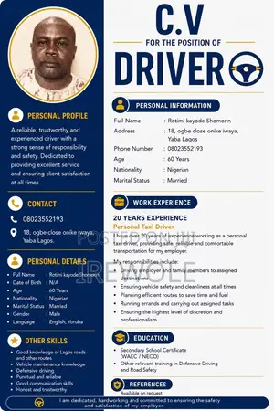 Applying for a Driving Job
