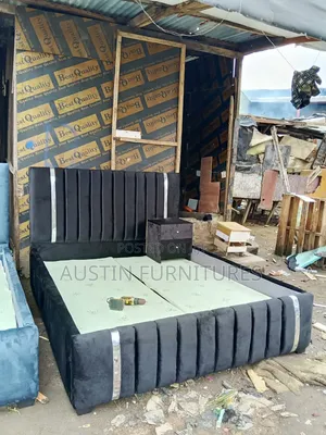 Stit " 6 by 6 Bedframe" With Bedside Drawer