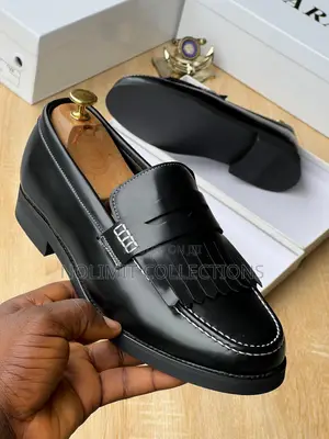 Zara Men's Tassel Leather Loafers