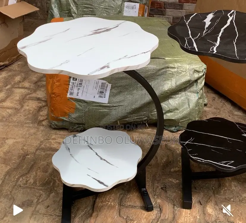 C-Shaped Coffee / Bedside Table