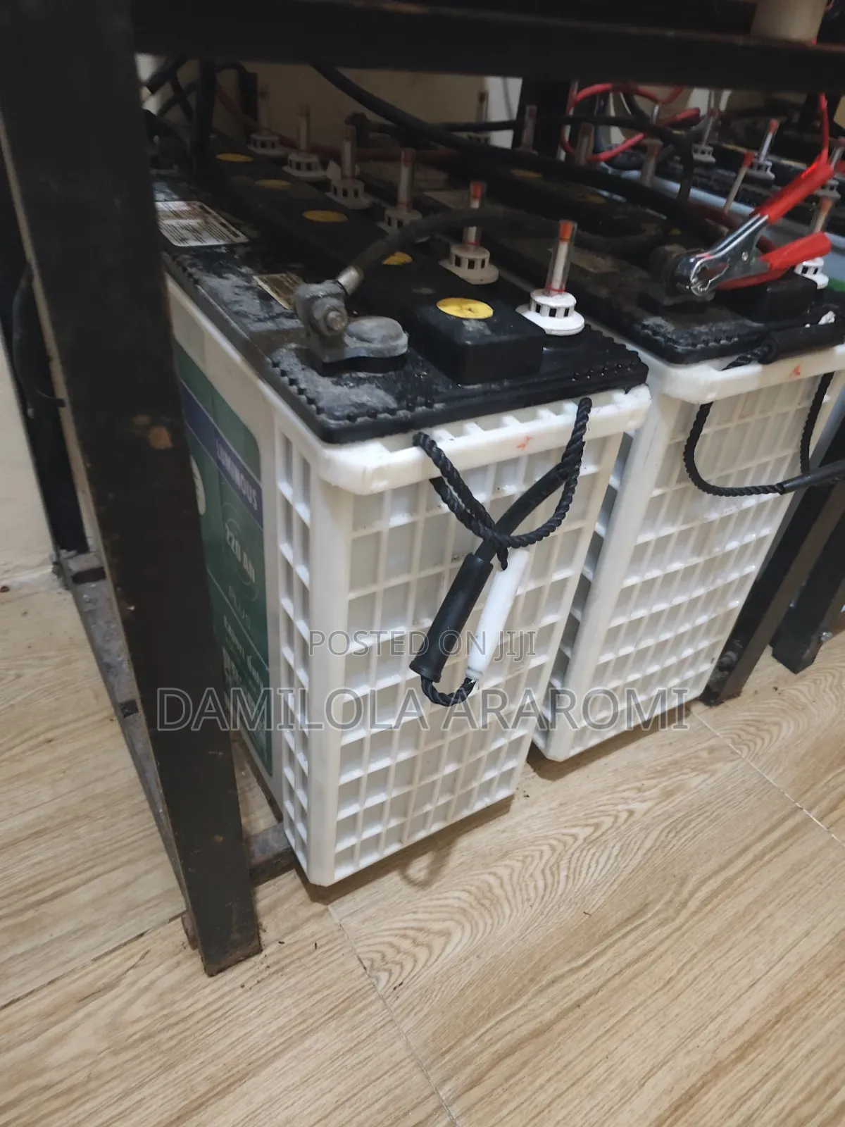 2 Used Luminous 220Ah Battery