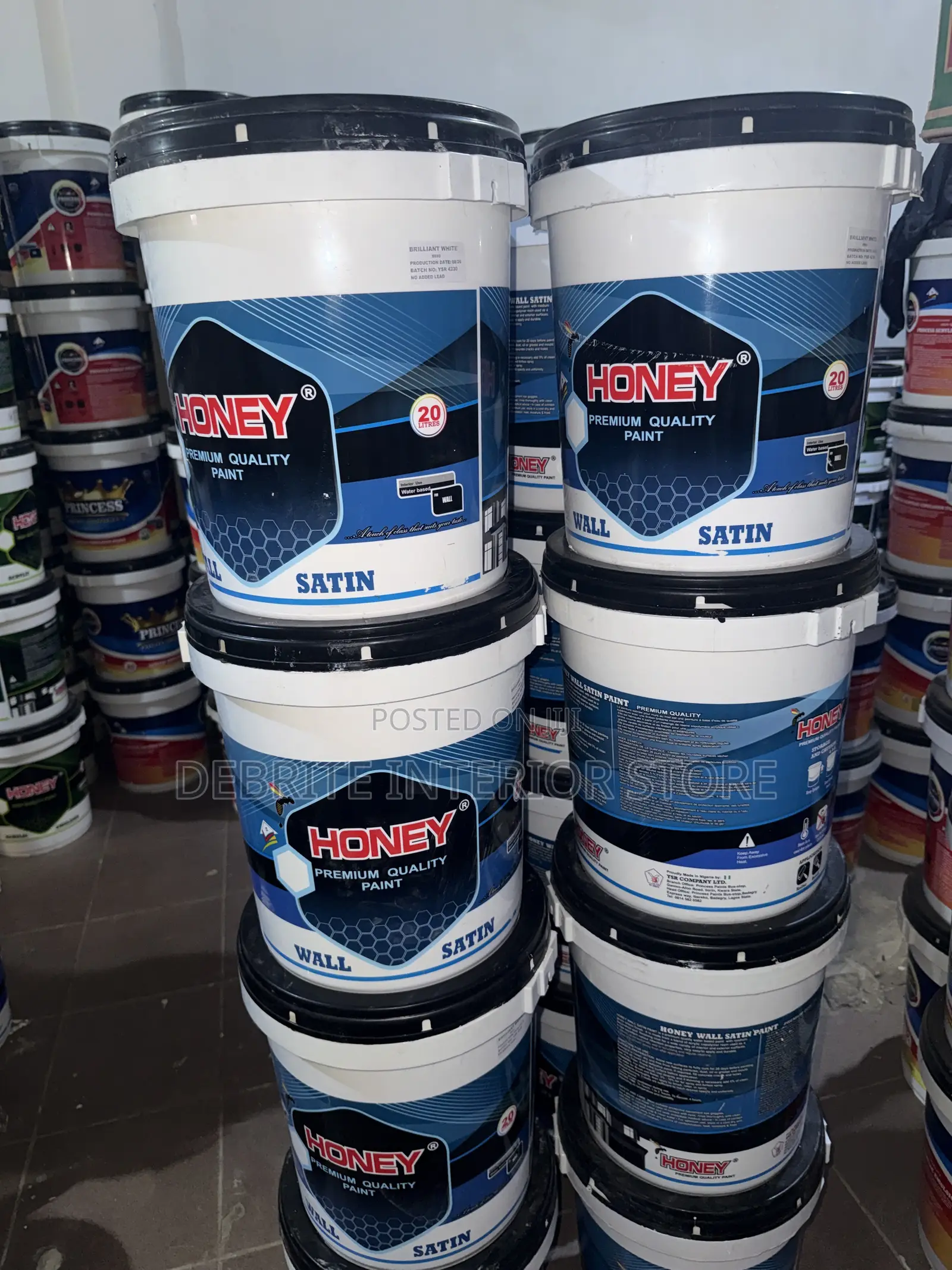 Honey Satin Paint