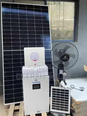 Hamtem 10kWh Battery + Itel 6kVA + 6×620W Solar Panels + Free Fan