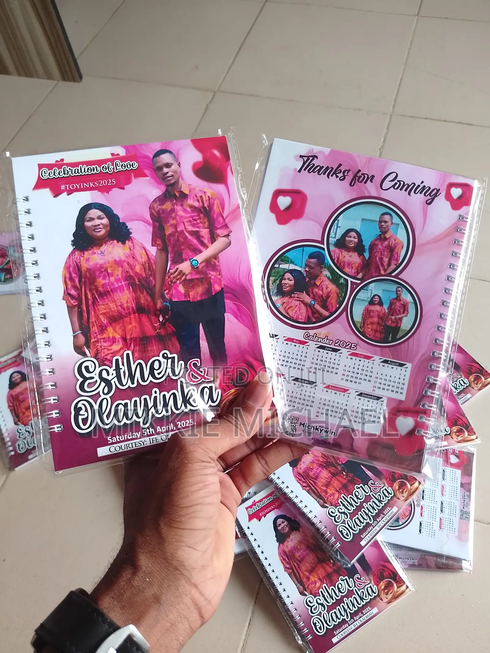 Jotters for Events and Occasions