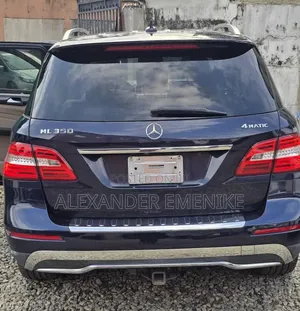 Mercedes-Benz M Class 2012 Blue