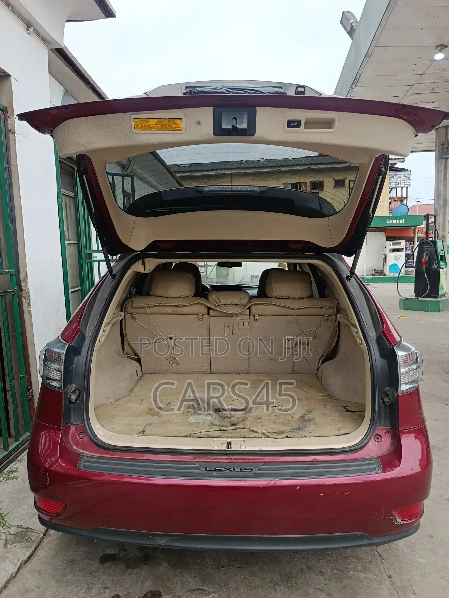 Lexus RX 2012 Burgandy