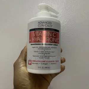 Advanced Clinicals C Hyaluronic Cream -(444ml)