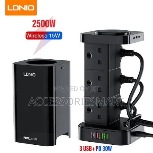 LDNIO Tower Extension Power Socket