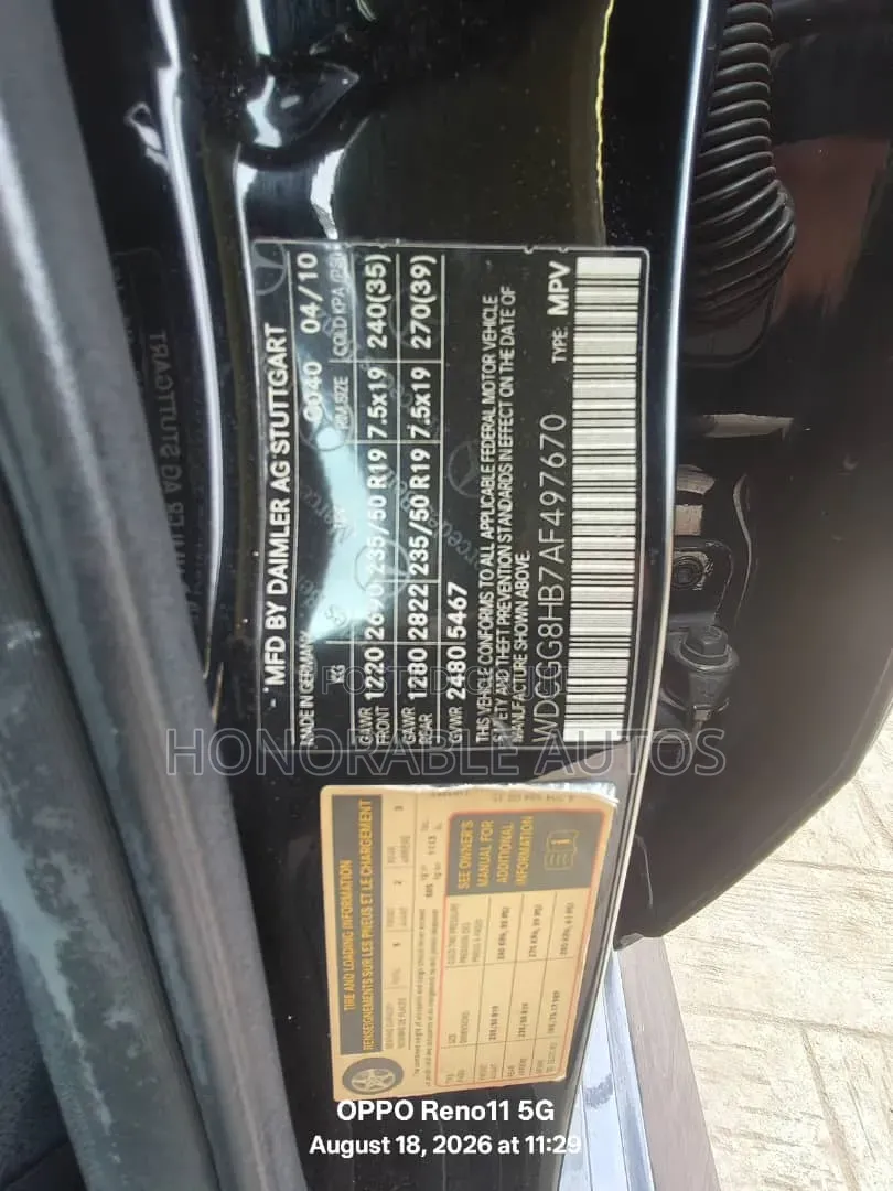 Mercedes-Benz GLK-Class 2010 Black