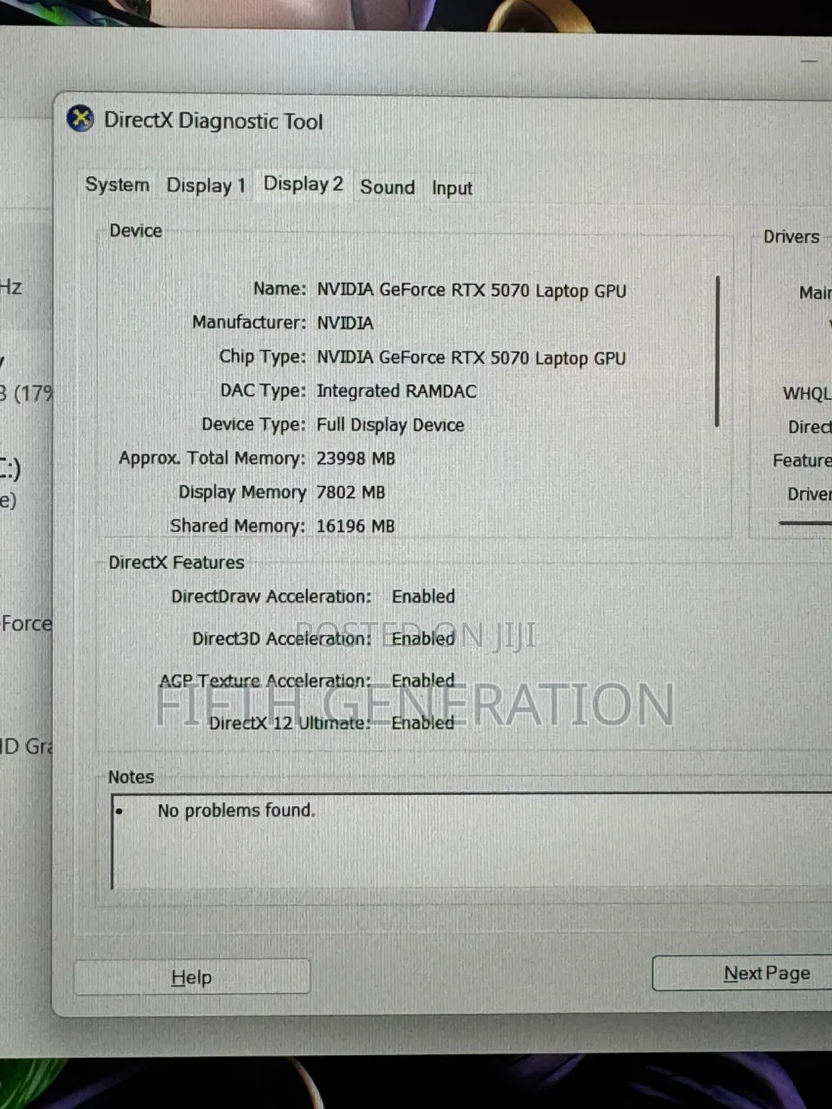 New Laptop Gigabyte GAMING A16 32GB Intel Core i7 SSD 1T