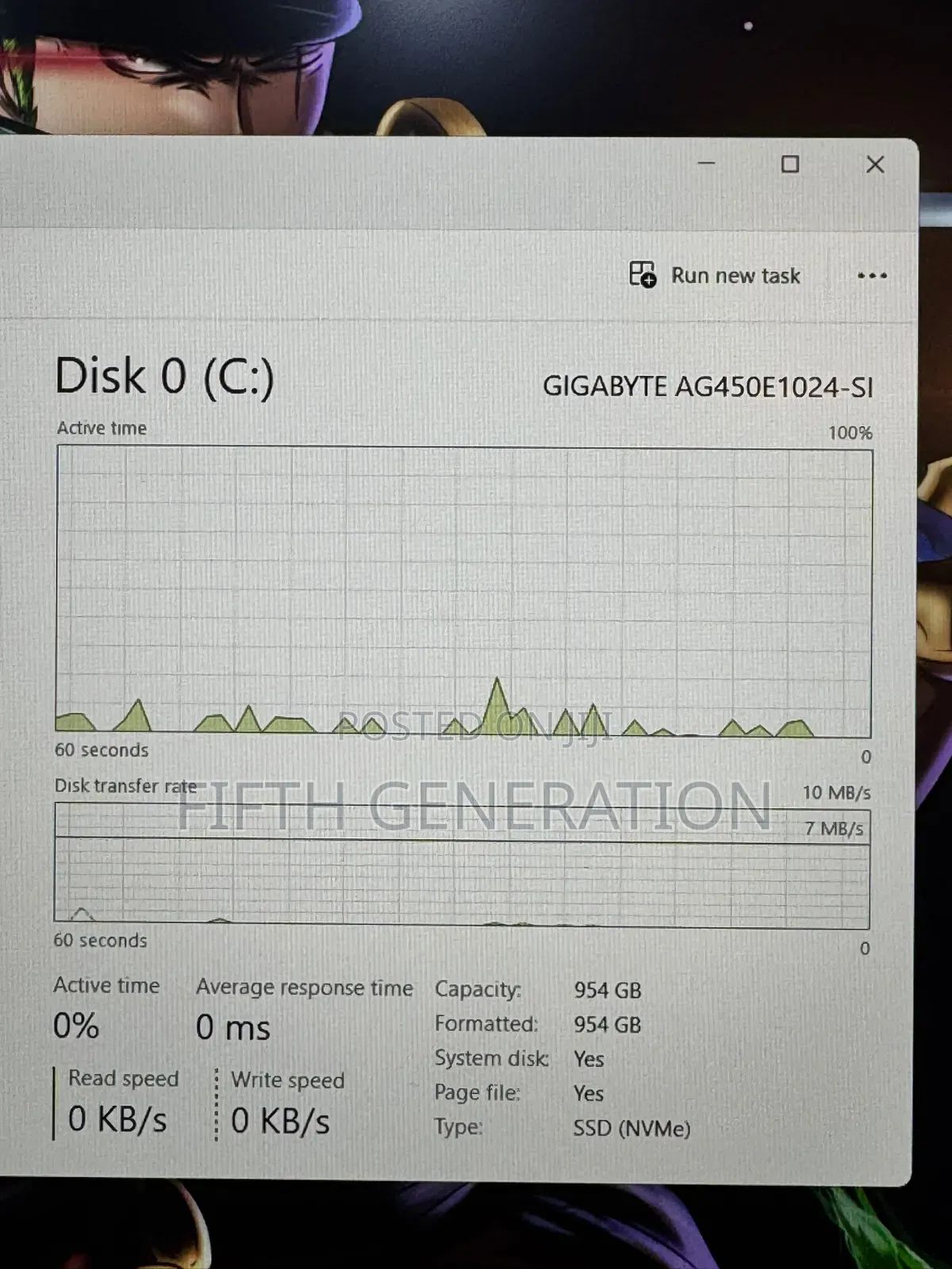 New Laptop Gigabyte GAMING A16 32GB Intel Core i7 SSD 1T