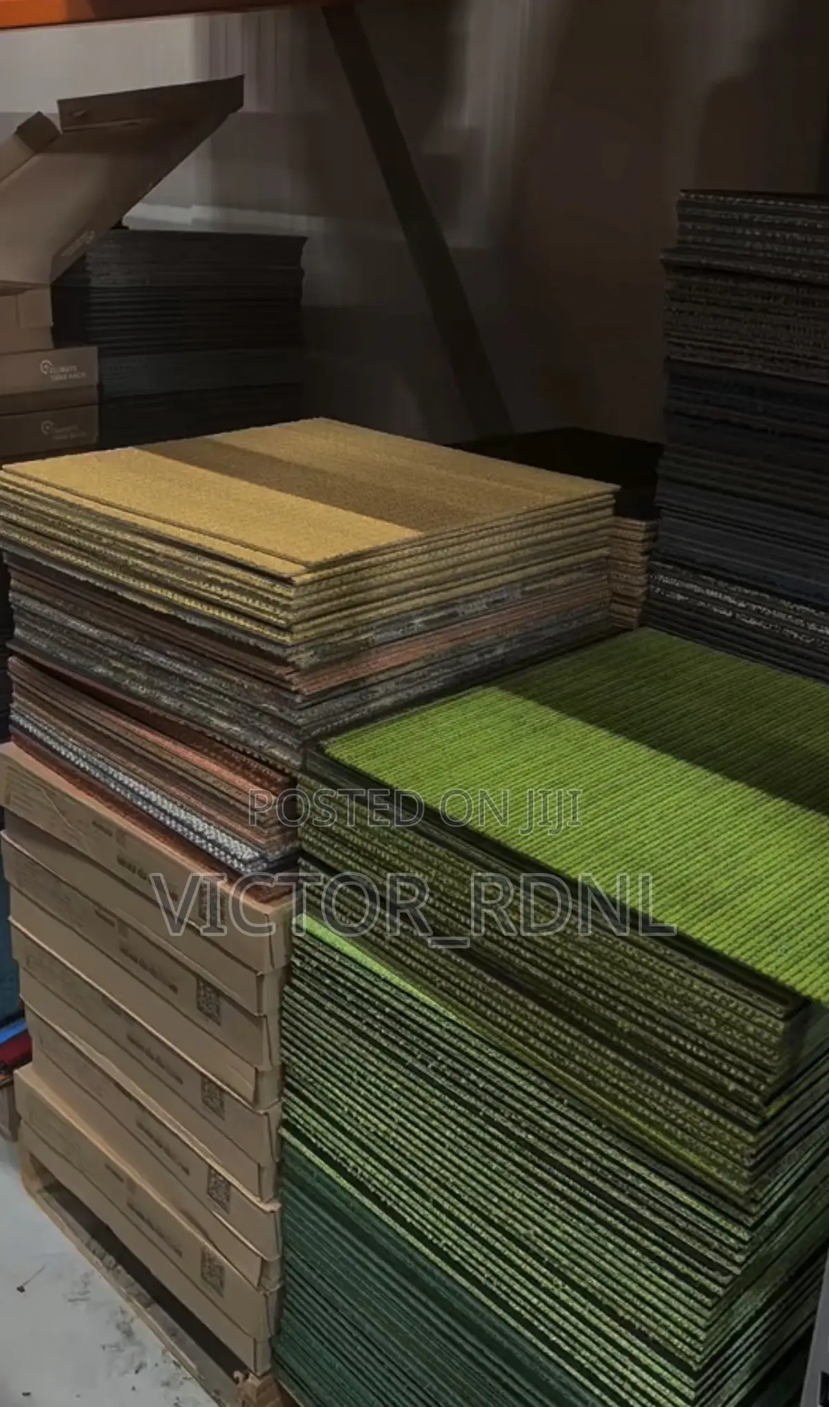 Hard Back Rug Carpet Tiles