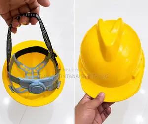 Industrial Safety Helmet With Ratchet Suspension - Protective Hard Hat