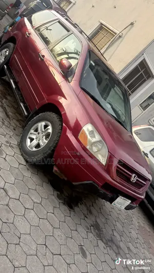 Honda Pilot EX 4x4 (3.5L 6cyl 5A) 2004 Red