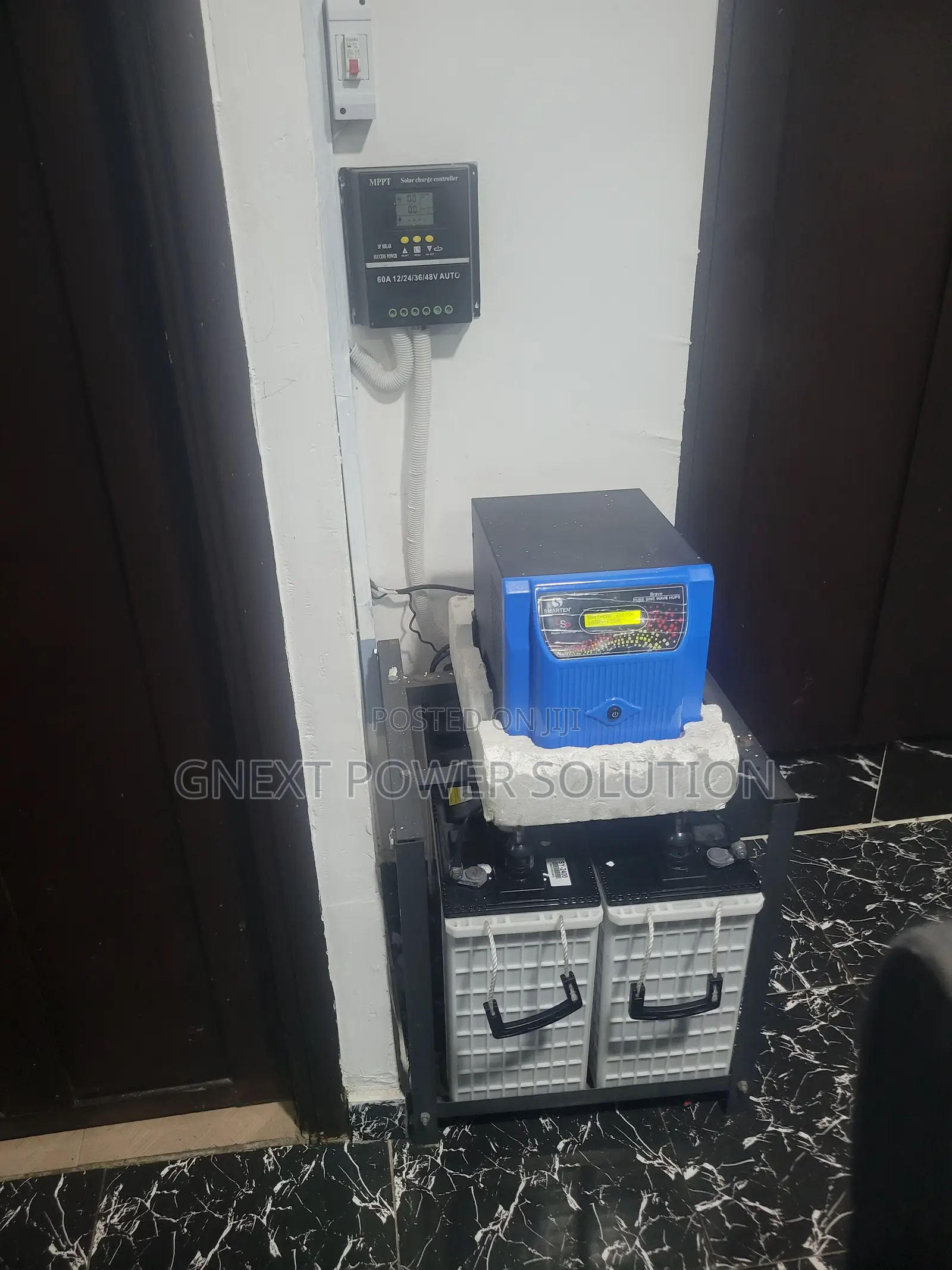 Complete Solar System Set Up – 2KWH