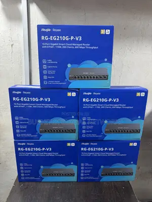 Ruijie RG-EG210-P-V3 10ports Gigabit Smart Cloud Router and Switch.