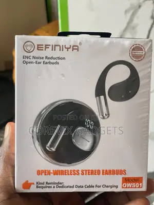 Brand New Efiniya OWS01 Open-Ear Wireless Earbuds–ENC Noise Reduction