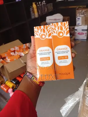 Orange Exfoliating Brightening Gel by 12pcs