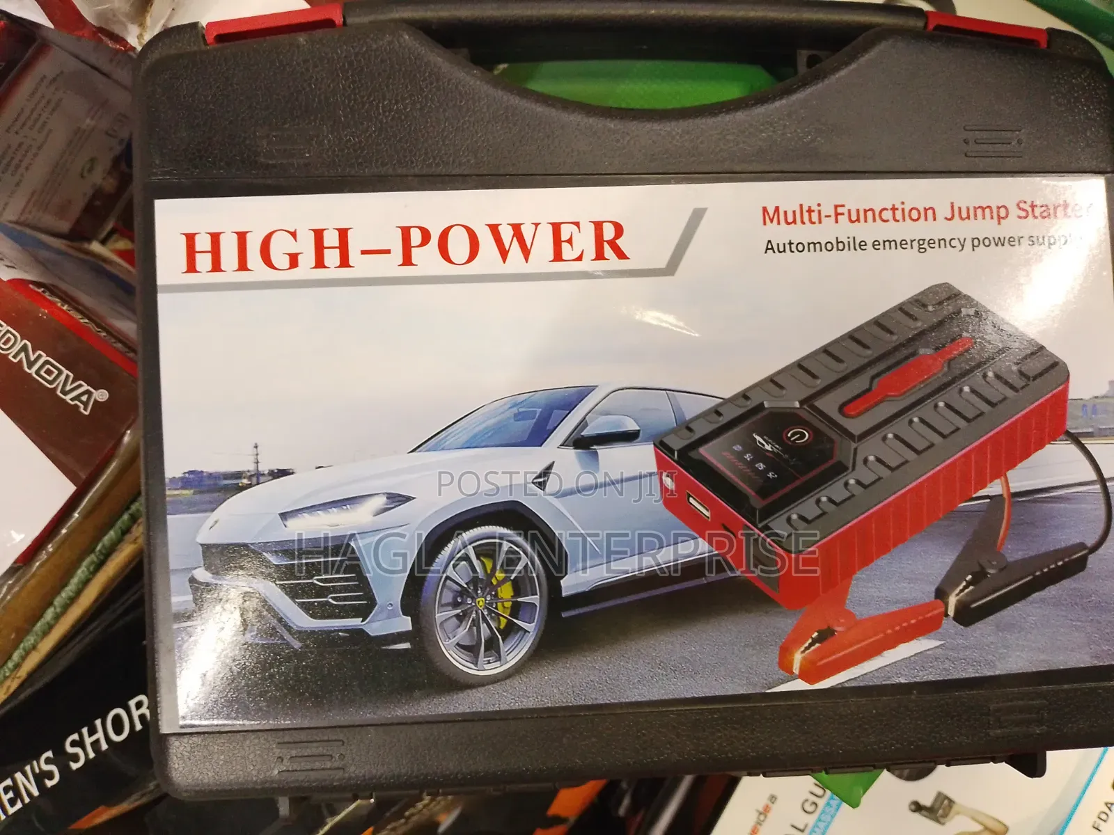 High-Power Multi-Function Car Jump Starter