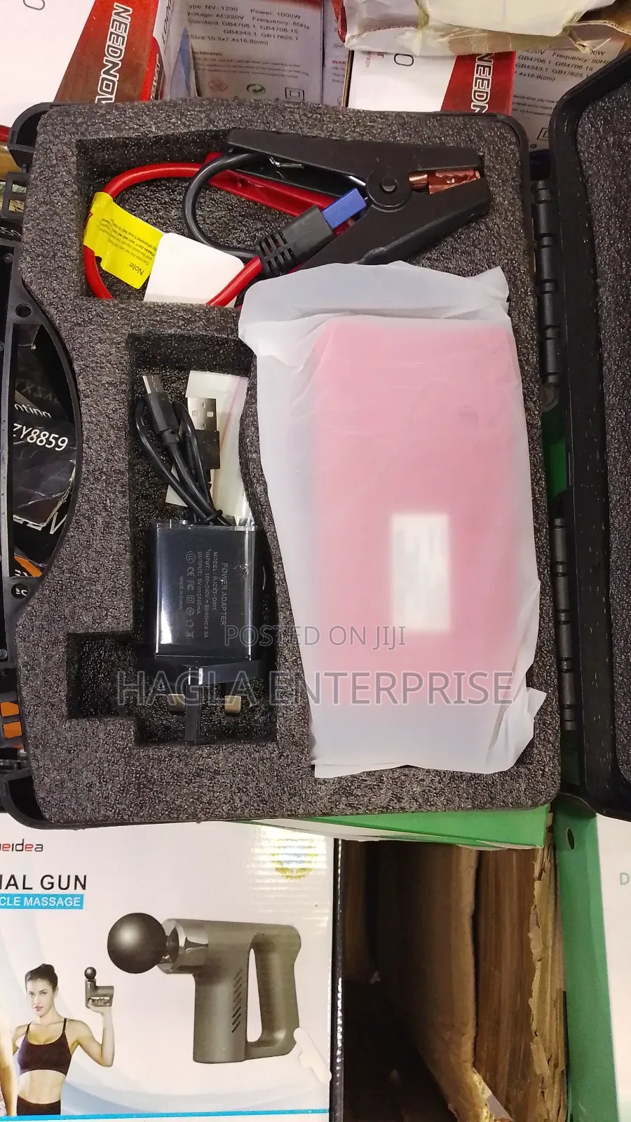 High-Power Multi-Function Car Jump Starter