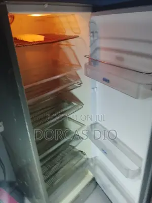 Gray Whirlpool Refrigerator