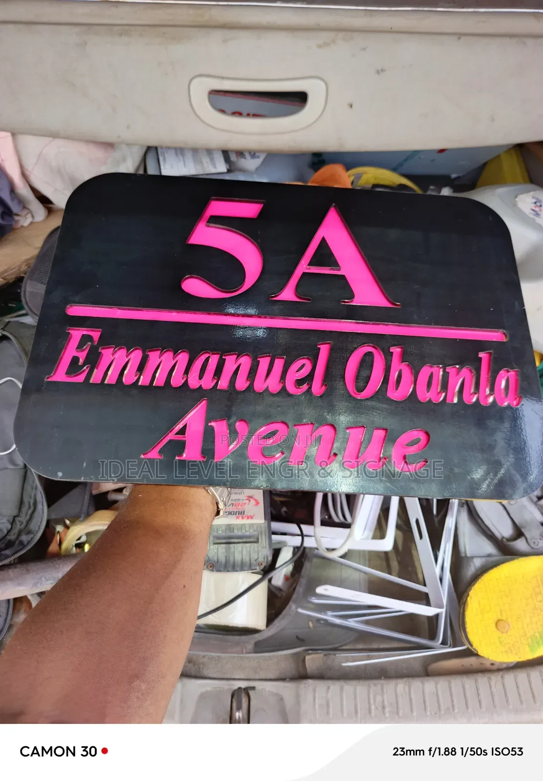 House Number Signages