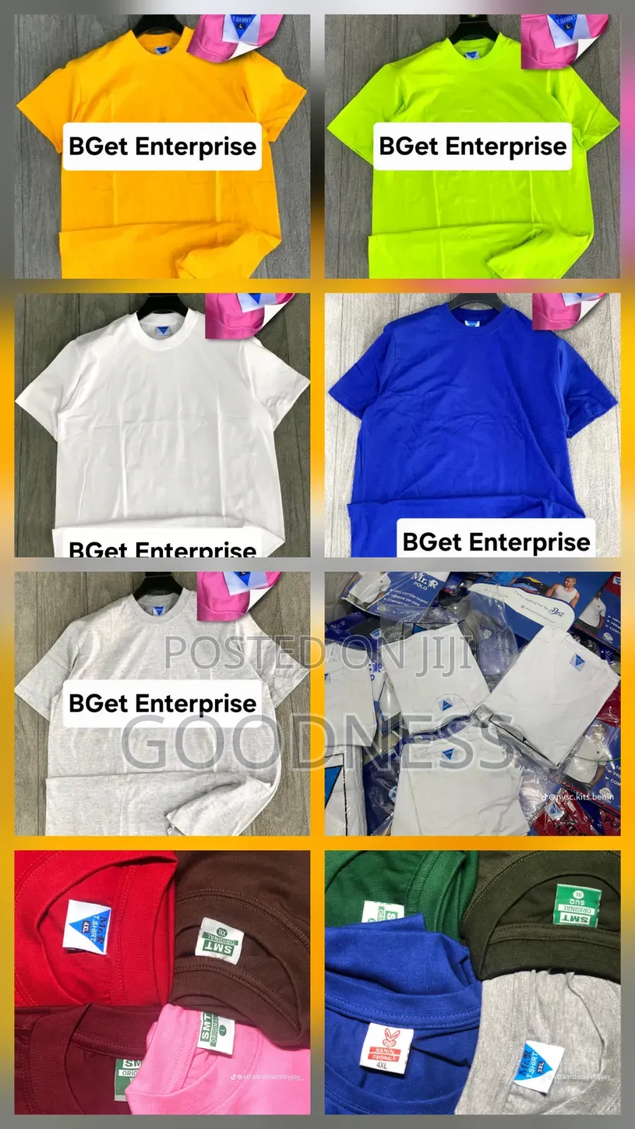 Quality Cotton T-Shirts