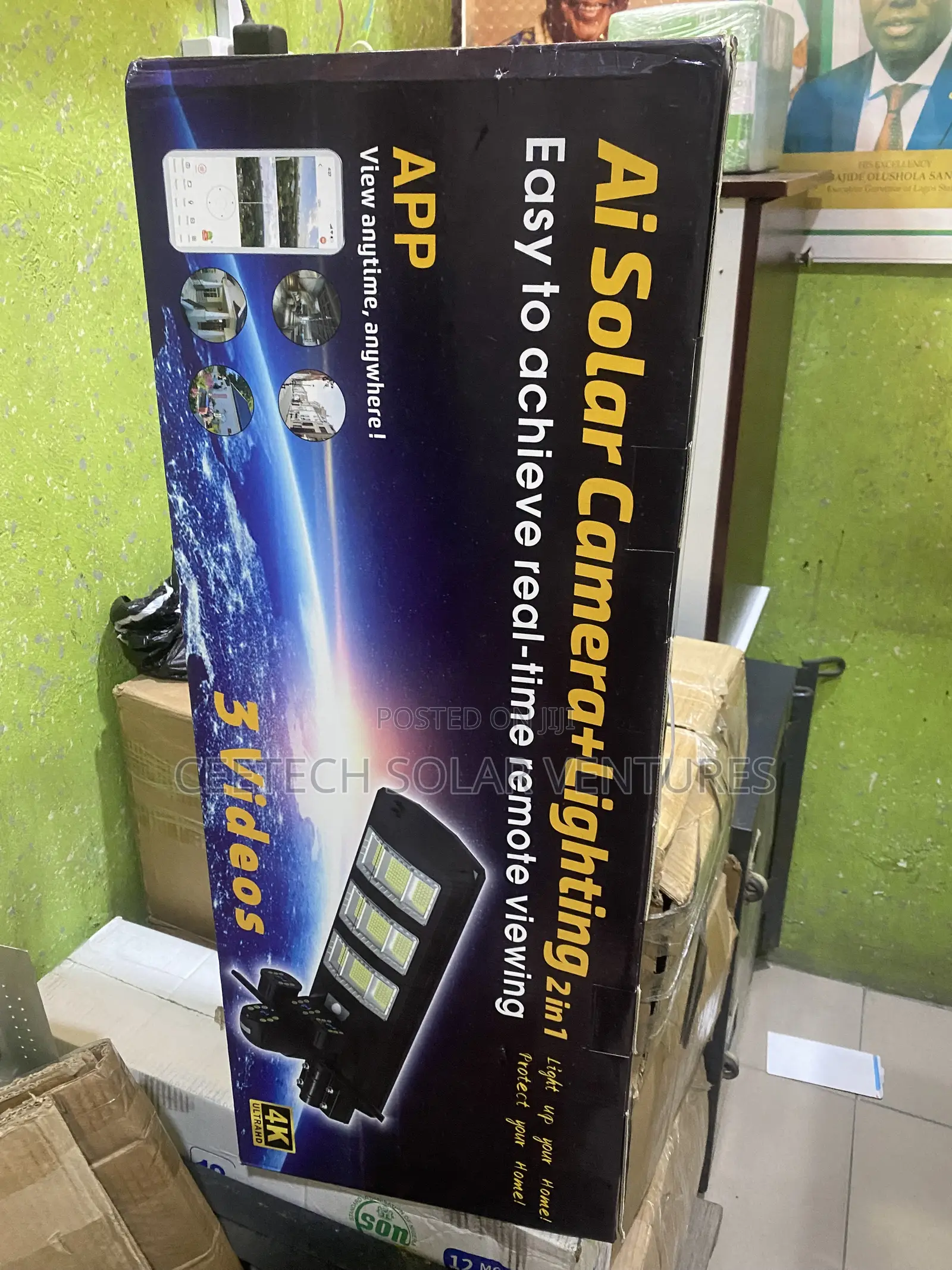 Ai Solar Camera + Lighting (2in1)