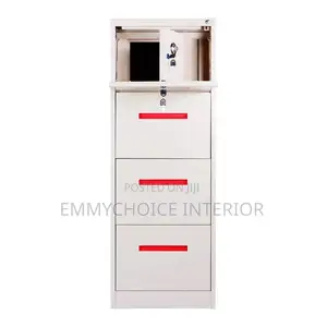 4-Drawer Fireproof Filing Cabinet Safe