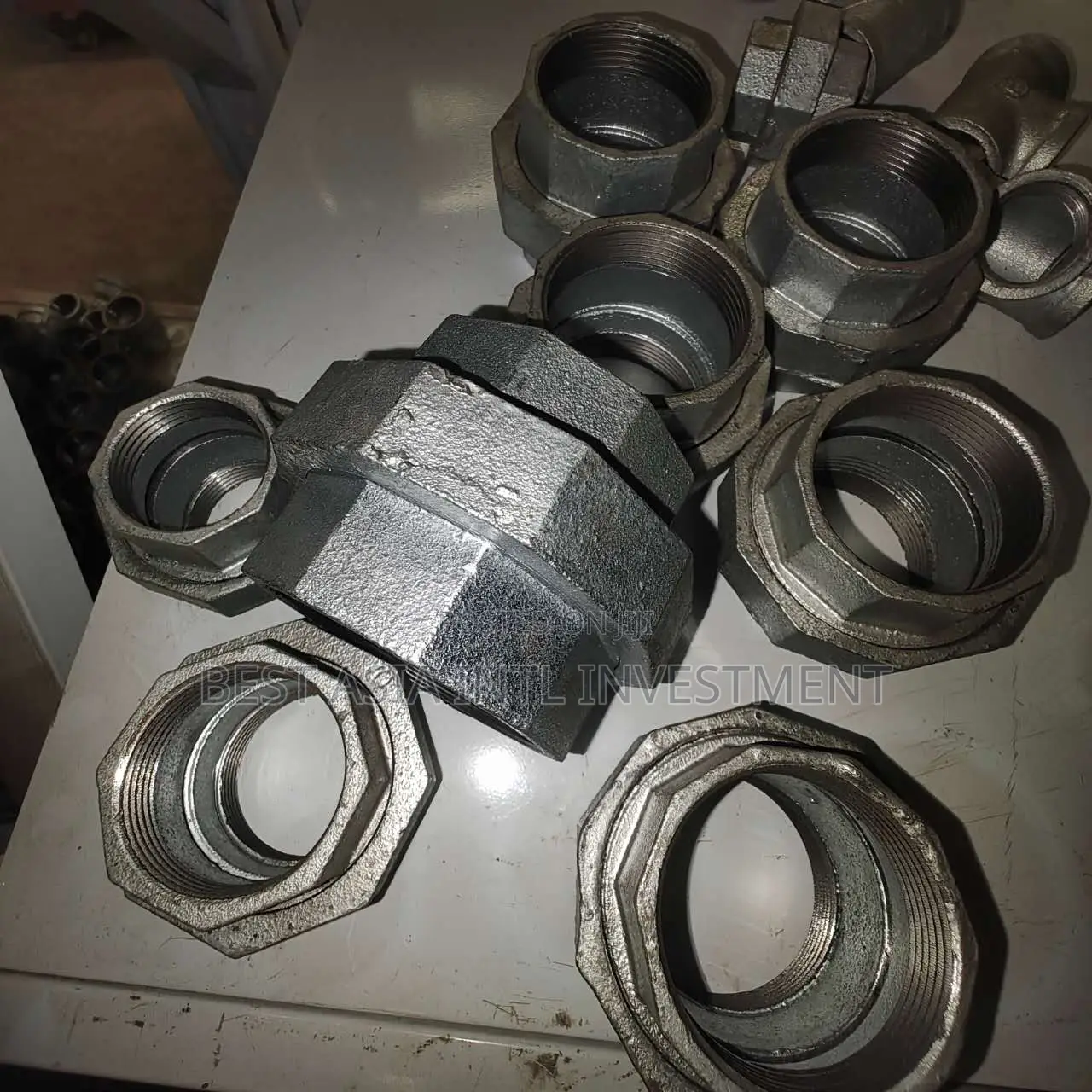 Galvanized Iron Pipe Union Fittings