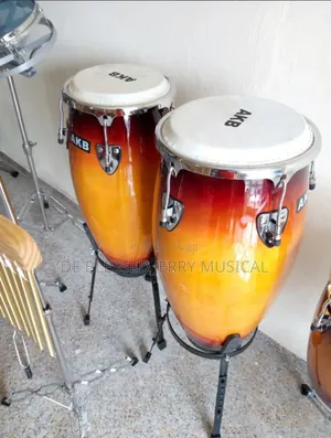 Conga Drum Wood With Stand