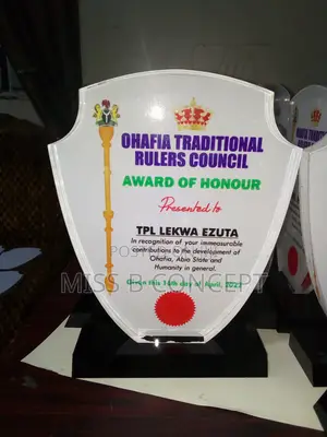 Custom Acrylic Award Plaque