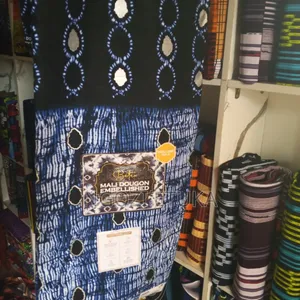 Batex Mali Dougon Embellished 100% Cotton Ankara.