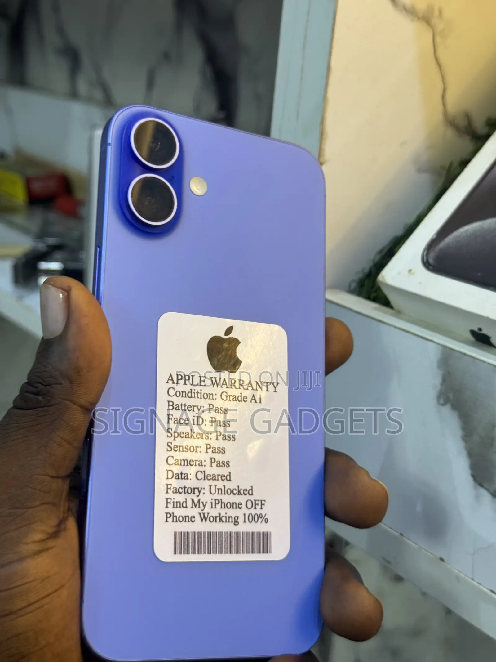 Apple iPhone 16 Plus 128 GB Blue
