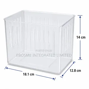 Inomata KiRei Vege Wide Refrigerator Vegetable Organizer
