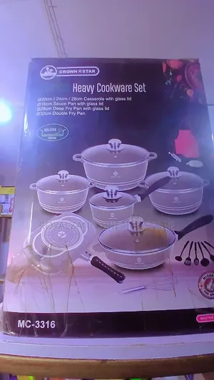 23pcs Heavy Cookware Set