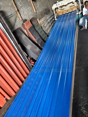 0.55 Grade a Longspan Oven Baked Sheet Blue