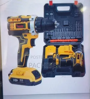 Rechargeable Engineering/Carpenter Tools With 2 Batteries Tools Set