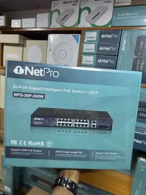 Netpro 16 Port Gigabit and Poe NPG-20P-300W