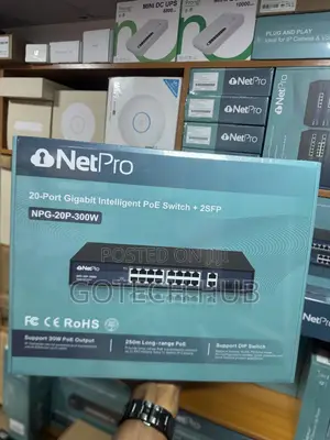 Netpro 16 Port Gigabit and Poe NPG-20P-300W
