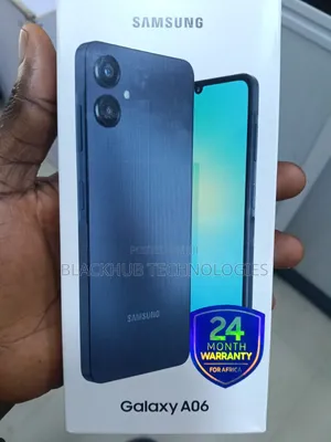 New Samsung Galaxy A06 128 GB Black