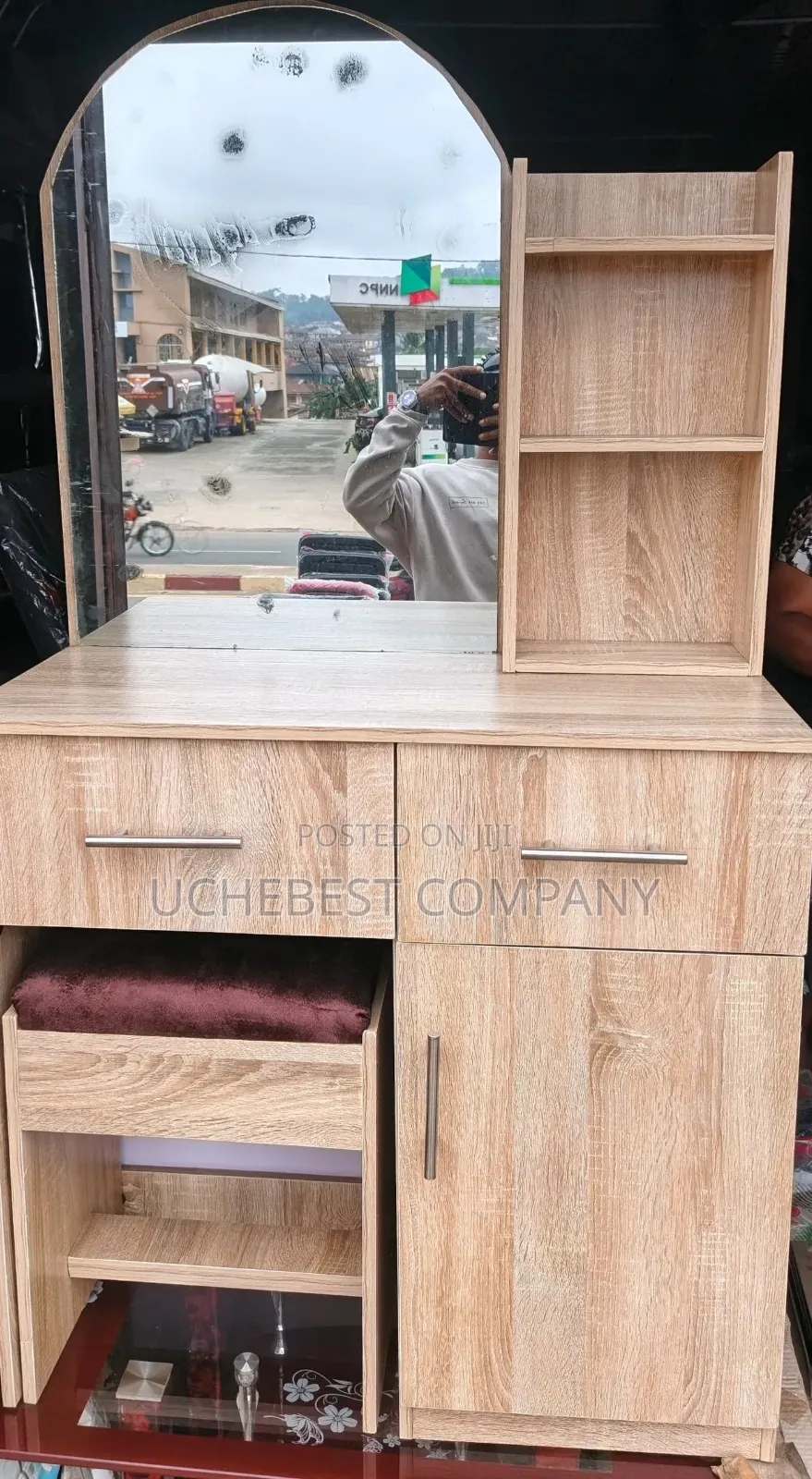 Makeup Table With Drawer Available