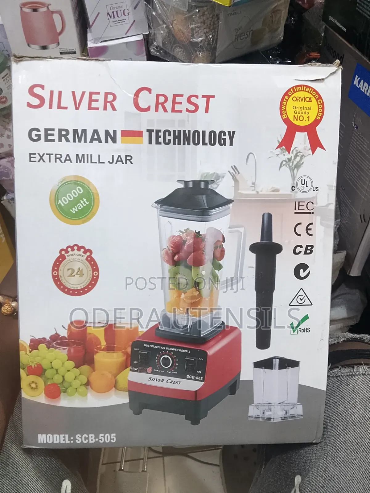 Silver Crest Blender - Powerful Durable Blender
